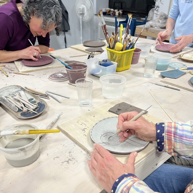 pottery class at slip studio in white plains ny the heart of westchester