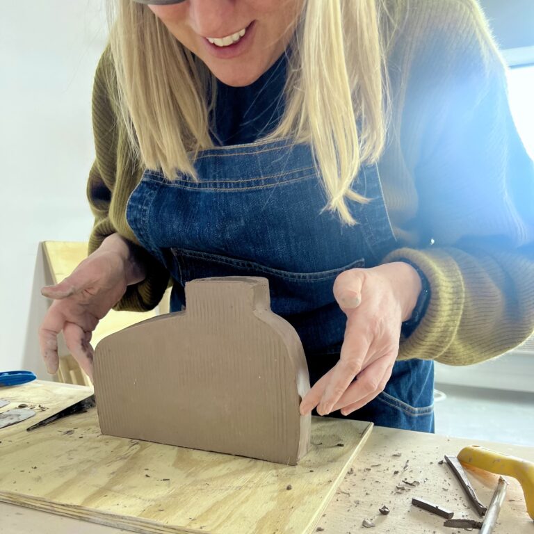 pottery class at slip studio in white plains NY