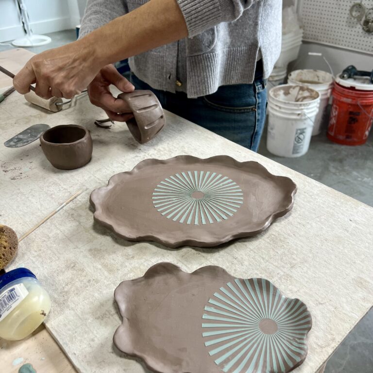 Pottery Studio Time. Come enjoy the space and work on your own Pottery and clay at Slip Studio a clay and pottery studio in Westchester NY