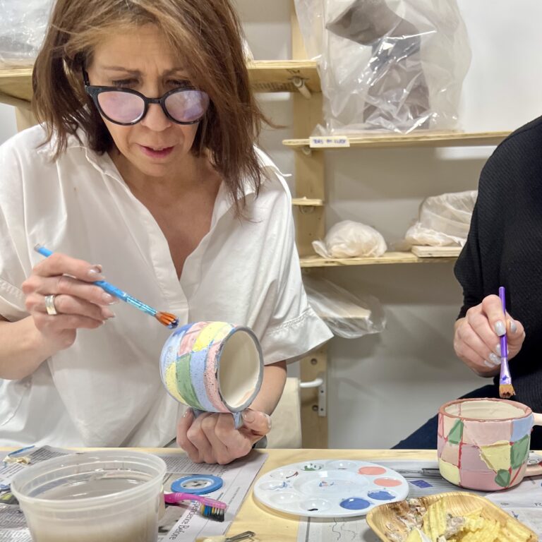 Make your own test tile mug at slip studio in white plains ny the heart of westchester county