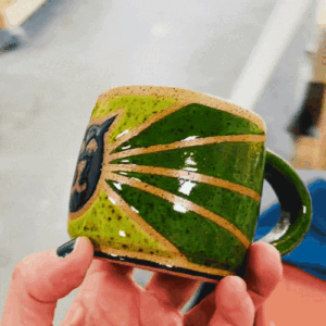 Glaze Your Own Ceramic Test Tile Mug