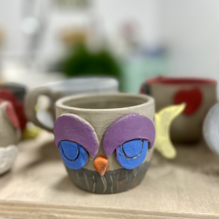 hands-on-one-time-pottery-workshops-where-guests-create-custom-functional-3d-Face-Mugs-from-raw-clay-st-Slip-Studio-Westchester-County-NY