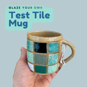 Glaze Your Own Ceramic Test Tile Mug